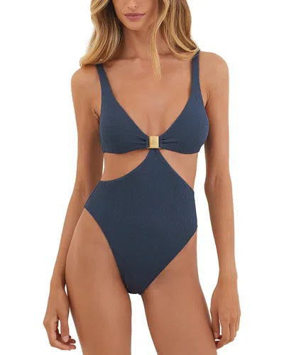 Vix Firenze Becky Mayra One-piece In Blue