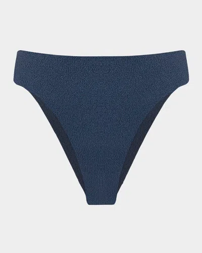 Vix Firenze Bela Full Hot Pants Bikini Bottoms In Blue