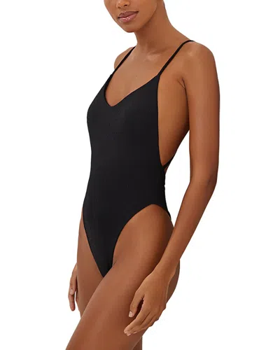 Vix Firenze Cleo Brazilian One-piece In Black