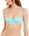 Vix Firenze Corsage Top In Blue