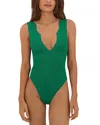 Vix Firenze Dakota One Piece Swimsuit In Green