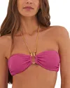 Vix Firenze Diane Bandeau Top In Pink