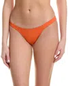 Vix Firenze Gwen Full Bikini Bottom In Orange