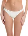 Vix Firenze Fran Basic Bikini Bottom In White