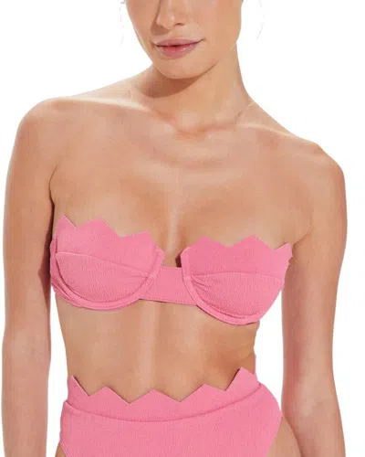 Vix Firenze Imani Bandeau Top In Pink