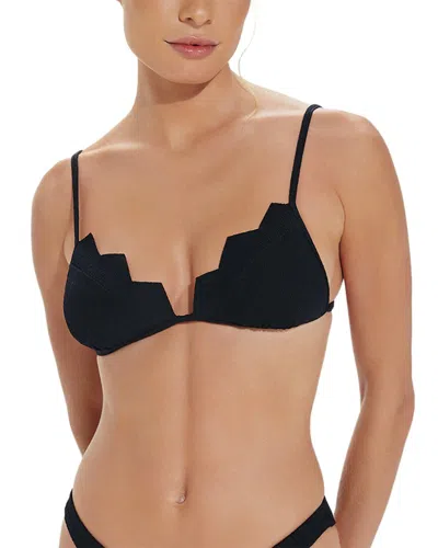 Vix Firenze Imani Tri Parallel Top In Black