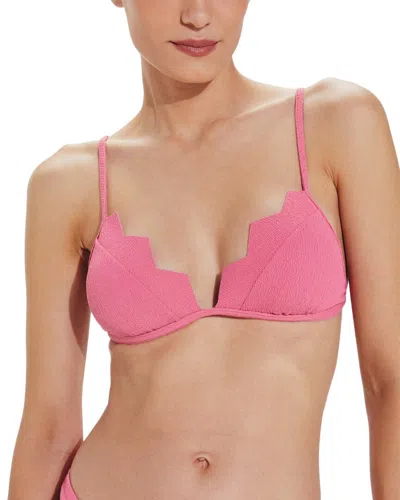 Vix Firenze Imani Tri Parallel Top In Pink