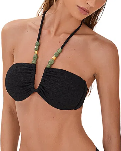 Vix Firenze Kiana Carol Top In Black