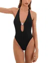 Vix Firenze Kori Low Back Swimsuit In Black