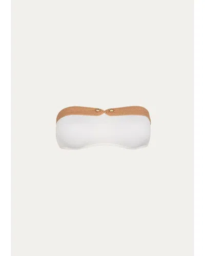 Vix Firenze Lian Bandeau Bikini Top In Multi