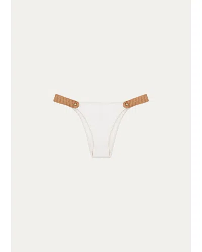 Vix Firenze Lian Bikini Bottoms In White