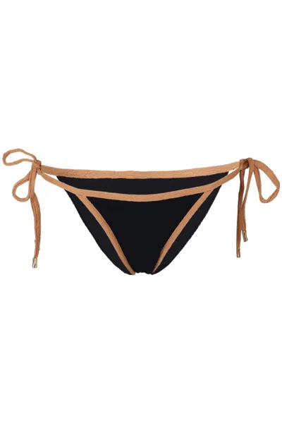 Vix Firenze Lily Tie Side Cheeky Bottom Black In Multi