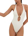 Vix Firenze Liza One Piece Swimsuit In White