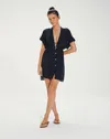 Vix Fuji Kaftan Black In Black