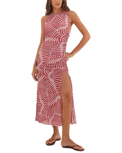 Vix Ginga Getty Long Cover-up In Brown