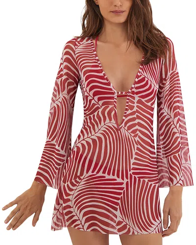 Vix Ginga Lidi Sheer Swim Cover-up In Multi