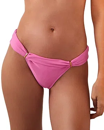 Vix Hardware Trim Bikini Bottom In Pink