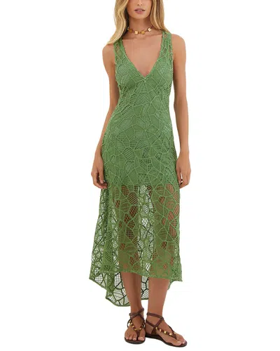 Vix Hollie Md Dress In Green