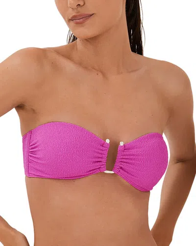 Vix Jill Bandeau Top In Purple
