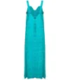 Vix Lagoon Susan Long Dress In Blue