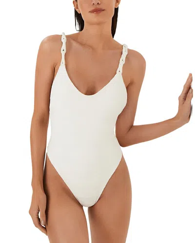 Vix Leanne Brazilian One-piece In Metallic
