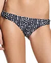 Vix Low-rise Bikini Bottom In Dots In Blue