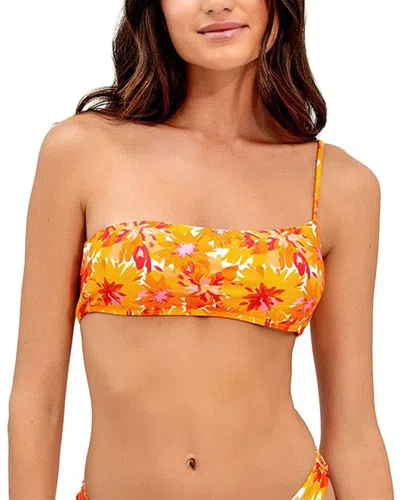Vix Lowana Mustard Ana Bandeau Top In Multi