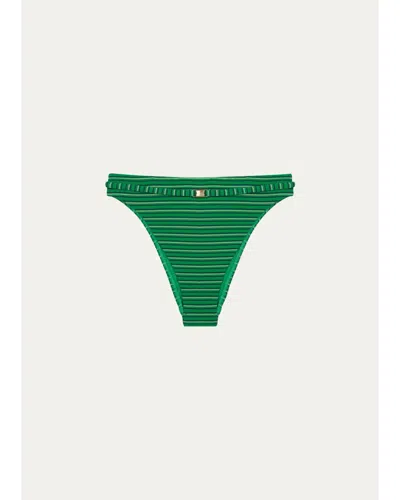 Vix Lucie Lindsay Bikini Bottoms In Green