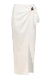 Vix Luna Knotted Midi Skirt