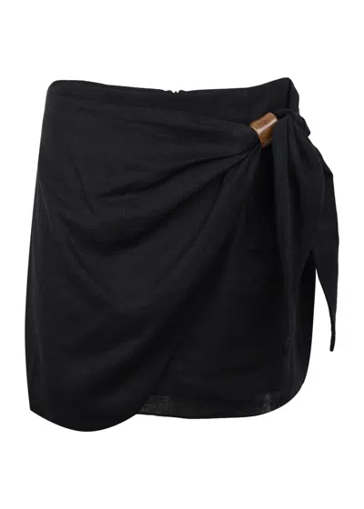 VIX LUNA MINI SKIRT BLACK