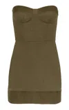 Vix Mallorca Bustier Mini Dress