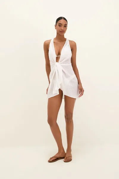 Vix Mita Short Cover Up Off White
