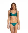 Vix Ocean Luli Trim Bikini Bottoms Brazil In Green
