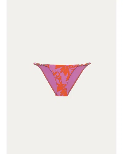 Vix Paula Floral Bikini Bottoms In Multi