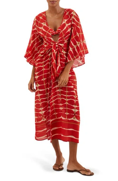 Vix Paula Hermanny Agni Perola Cotton Cover-up Dress