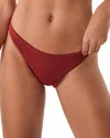 Vix Paula Hermanny Basic Brief Bikini Bottom In Red