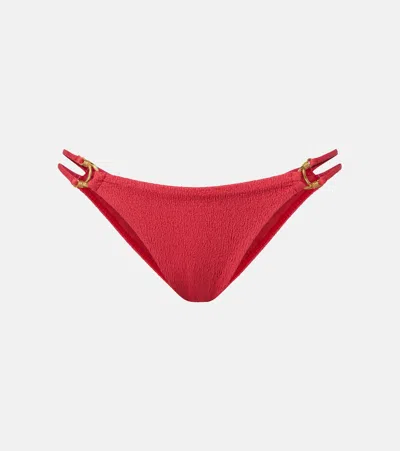 Vix Paula Hermanny Callie Bikini Bottoms In Red
