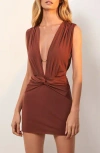 Vix Paula Hermanny Cindy Solid Cover-up Dress