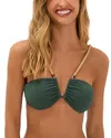 Vix Paula Hermanny Firenze April Carol Bikini Top In Green