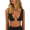 Vix Paula Hermanny Firenze Candice Elisa Triangle Bikini Top In Black