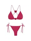 FIRENZE YARA TEXTURED TIE-SIDE BIKINI