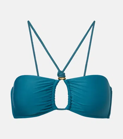 Vix Paula Hermanny Gal Bikini Top In Blue