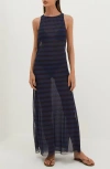 Vix Paula Hermanny Harmonie Ravenna Cover-up Dress In Blue
