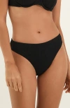Vix Paula Hermanny Lindsay High Waist Bikini Bottoms In Black