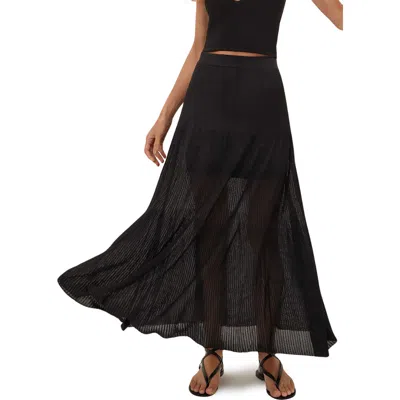 Vix Paula Hermanny Maira Rib Cover-up Skirt
