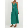 Vix Paula Hermanny Marina Halter Cover-up Dress