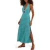 Vix Paula Hermanny Maryse Embroidered Eyelet Cotton Cover-up Maxi Dress