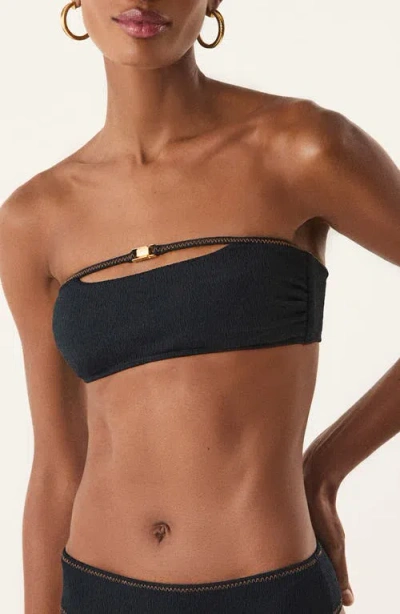Vix Paula Hermanny Mia Bandeau Bikini Top In Black