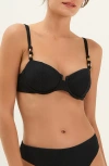 Vix Paula Hermanny Vix Milos Nissi Underwire Bikini Top In Black