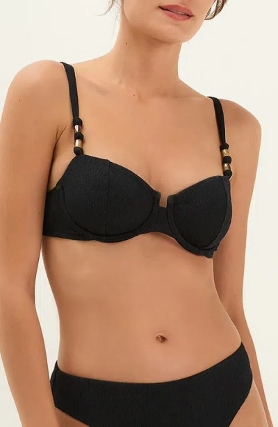 VIX PAULA HERMANNY VIX PAULA HERMANNY MILOS BEADED UNDERWIRE BIKINI TOP